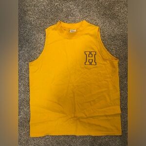 Vintage Yellow Tank